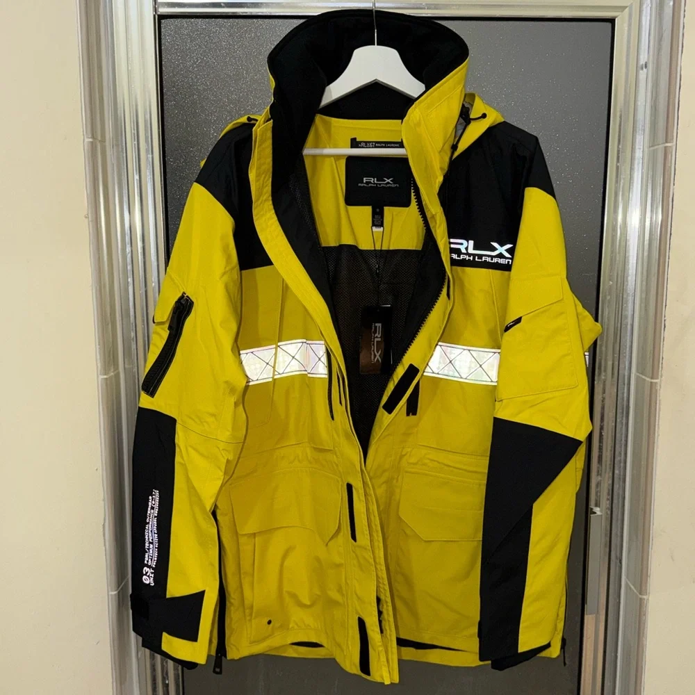 Polo tech hooded cargo jacket